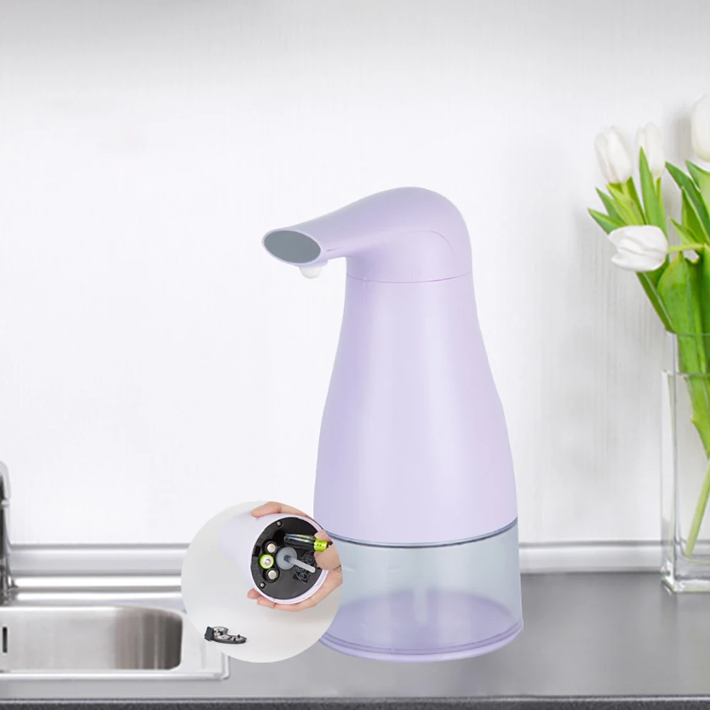 

Handsfree Bathroom Touchless Sensor Automatic Induction Soap Dispenser Stable Shampoo Home Hotel Kitchen Hygienic Foam Sensitive