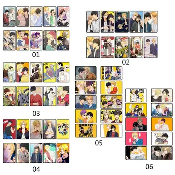 

10Pcs/Set Anime Banana Fish Poster Postcard Card Sticker DIY Crystal Card Sticker Lomo Card Stationery Stickers