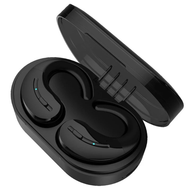TWS Беспроводная Bluetooth-гарнитура 5 0 настоящая сумасшедшая не сможет избавиться от