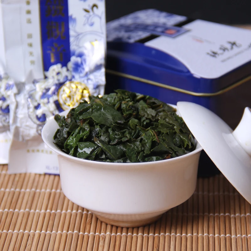 Горячая TieGuanYin превосходный Улун чай 1275 органический зеленый галстук Гуань Инь чай свободного веса Китай зеленый еда подарочная упаковка