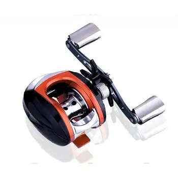 

HiMISS 15 axis Aluminum Alloy Wire Cup Low-Profile Reel Fishing Reel Low-Profile Reel Aluminum alloy wire cup