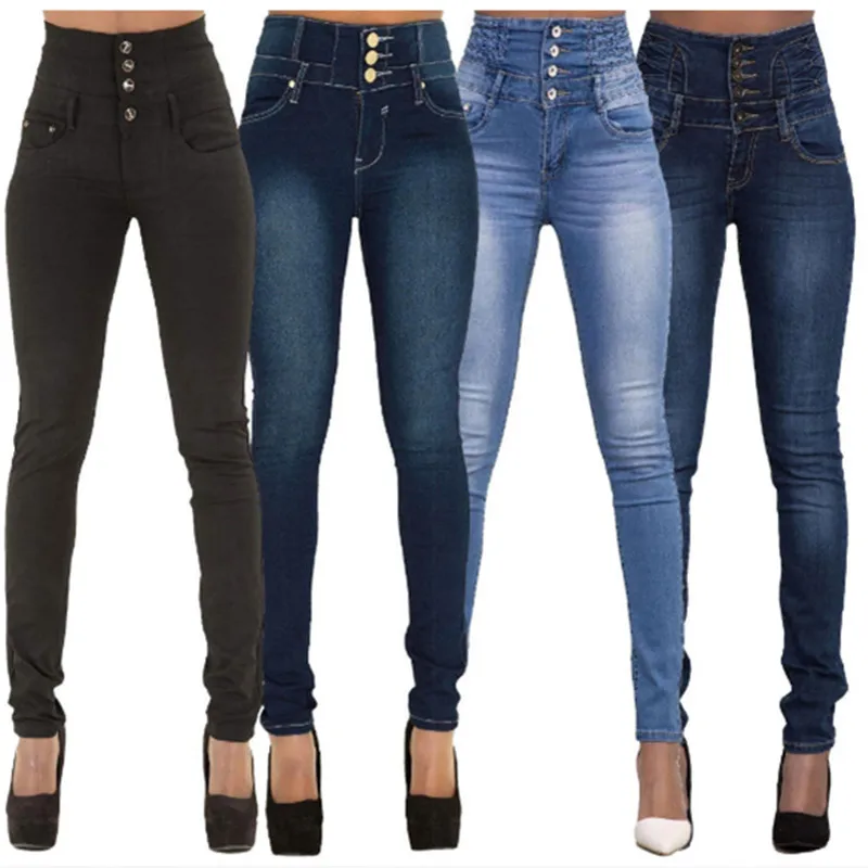 

Autumn Jeans Mujer 2019 New Skinny Jeans Woman Denim Pencil Jeans Woman Stretch Jeans High Waist Jeans For Women Streetwear