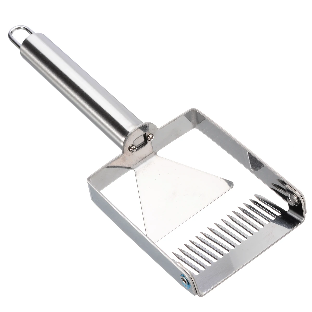 Крепкий скребок из нержавеющей стали для меда пчелиный улей вилка для меда Лопата мед гребень затонувшие области скребок пчеловодства инструменты 21 см