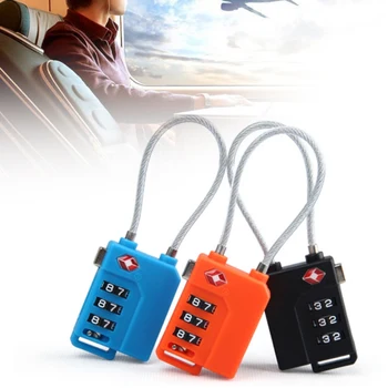 

Outdoor Tools TSA Padlock Smart Combination Luggage Lock 3 Digit Password Resettable Security Lock Code Suitcase Luggage Lock