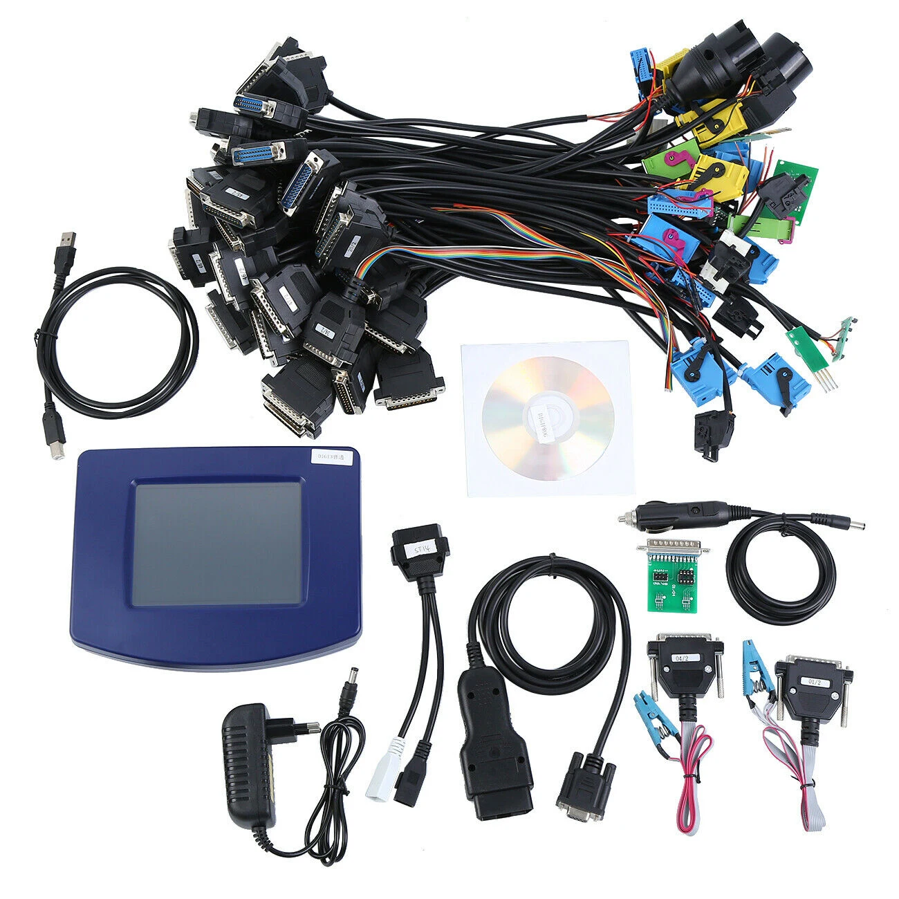 

Samger Digiprog3 OBD2 DigiprogIII Auto Full Set Digiprog 3 V4.94 Odometer Programmer Mileage Correct Tool With EU Plug