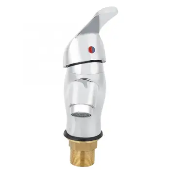 

G1/2'' Male Thread Household Faucet Gooseneck Hot and Cold Water Tap