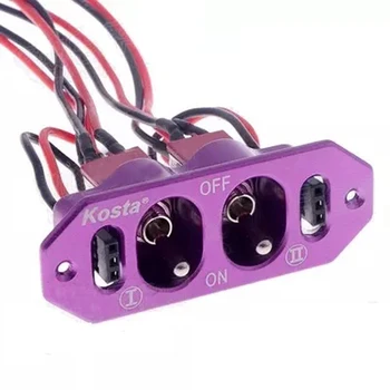 

1PCS Oil Engine Dual Switch Refueling Plug Jet Turbine Switches DIY Spare Parts for RC Fixed Wing Aircraft Boat Model