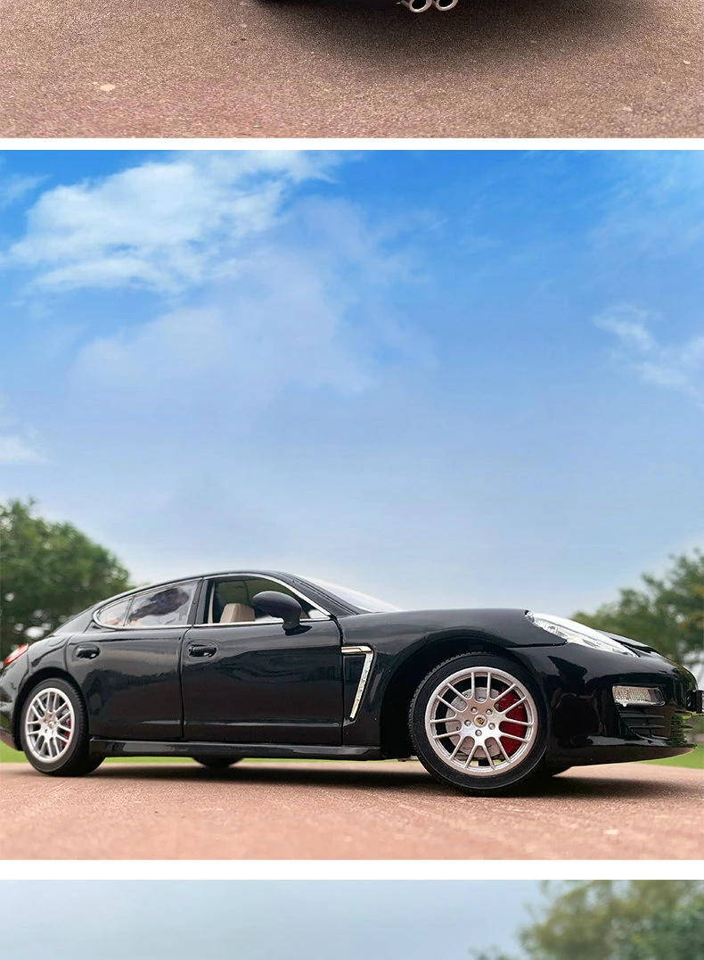 1:18 Porsche paramela металлическая модель автомобиля моделирование спортивный автомобиль подарок коллекция игрушек аксессуары