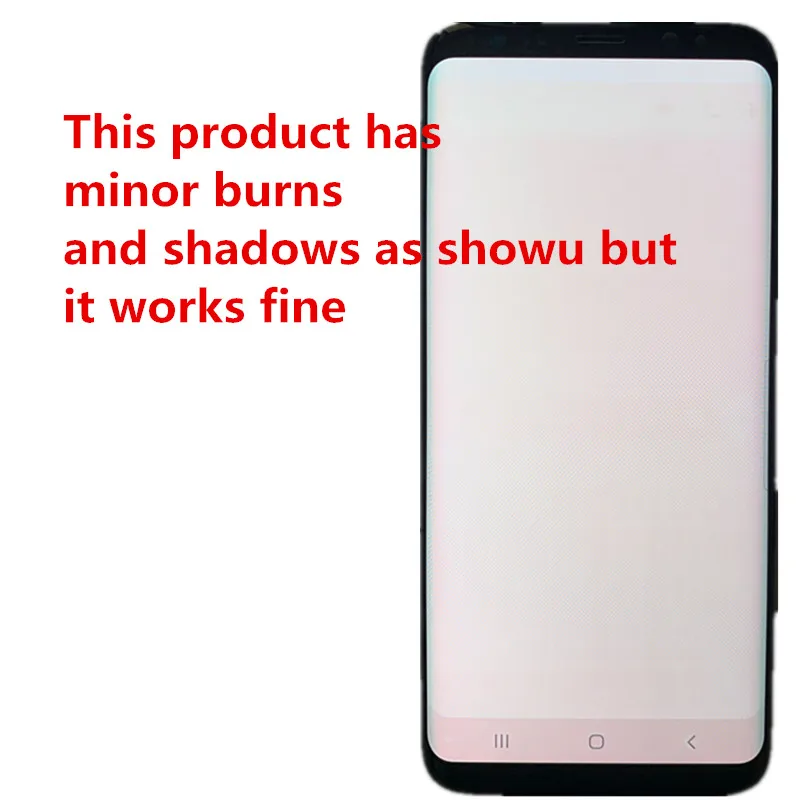 ЖК-дисплей для samsung S8 G950 G950U G950F S8 Plus G955 G955F, кодирующий преобразователь сенсорного экрана в сборе с рамкой
