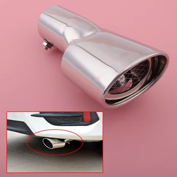 

Chrome Rear Exhaust Pipe Muffler End Tail Tip Fit for Honda Civic 2019 2018 2017 2016 Stainless Steel