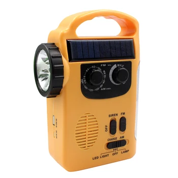 

FM Electronics Portable Automotive Home LED Lamp Radios Camping AM Solar Dynamo Power Bank Outdoor Hand Crank Emergency