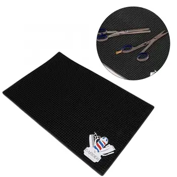 

Professional Salon Heat Insulation Mat Desktop Non-Slip Pad Flexible Barber Shop Pad Hair Salon Hairdresser Accessories