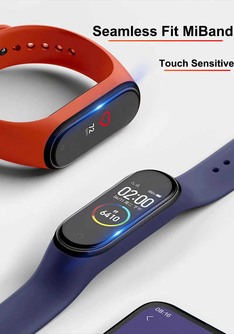 9D Protective Film Glass for Xiaomi Mi band 4 5 6 Full Cover for Mi band5 Smart Watchband Soft Screen Protector For Mi Band Case 9D Protective Film Glass for Xiaomi Mi band 4 5 6 Full Cover for Mi band5 Smart Watchband Soft Screen Protector For Mi Band Case