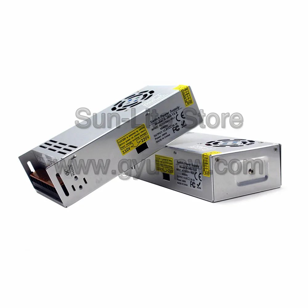 360W 13 8 V 26A драйвер импульсного источника питания Трансформаторы AC110V 220V к DC13.8V SMPS