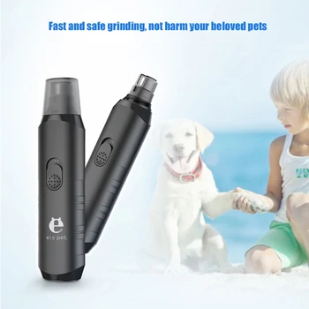 

Electric Pet Dog Nail Grinder Battery Powered Nail Clippers Grooming Tool Paw Shaver Trimmer Low Noise Dog Cat Supplies C42