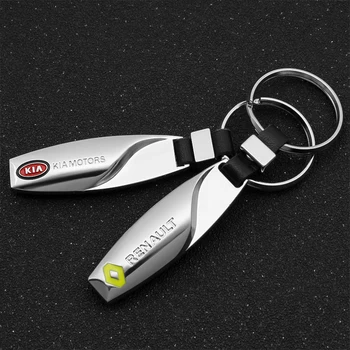 

3D Metal alloy Car Styling Keychain Key Chain Key Rings For Mercedes BMW Jeep Renault Audi Honda Peugeot Toyota Mitsubishi Skoda