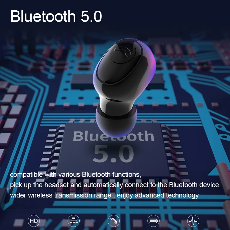 Tws Bluetooth 5,0 беспроводные наушники 8D стерео мини беспроводные наушники гарнитура с 3500 мАч Мощный светодиодный дисплей power Bank головной телефон