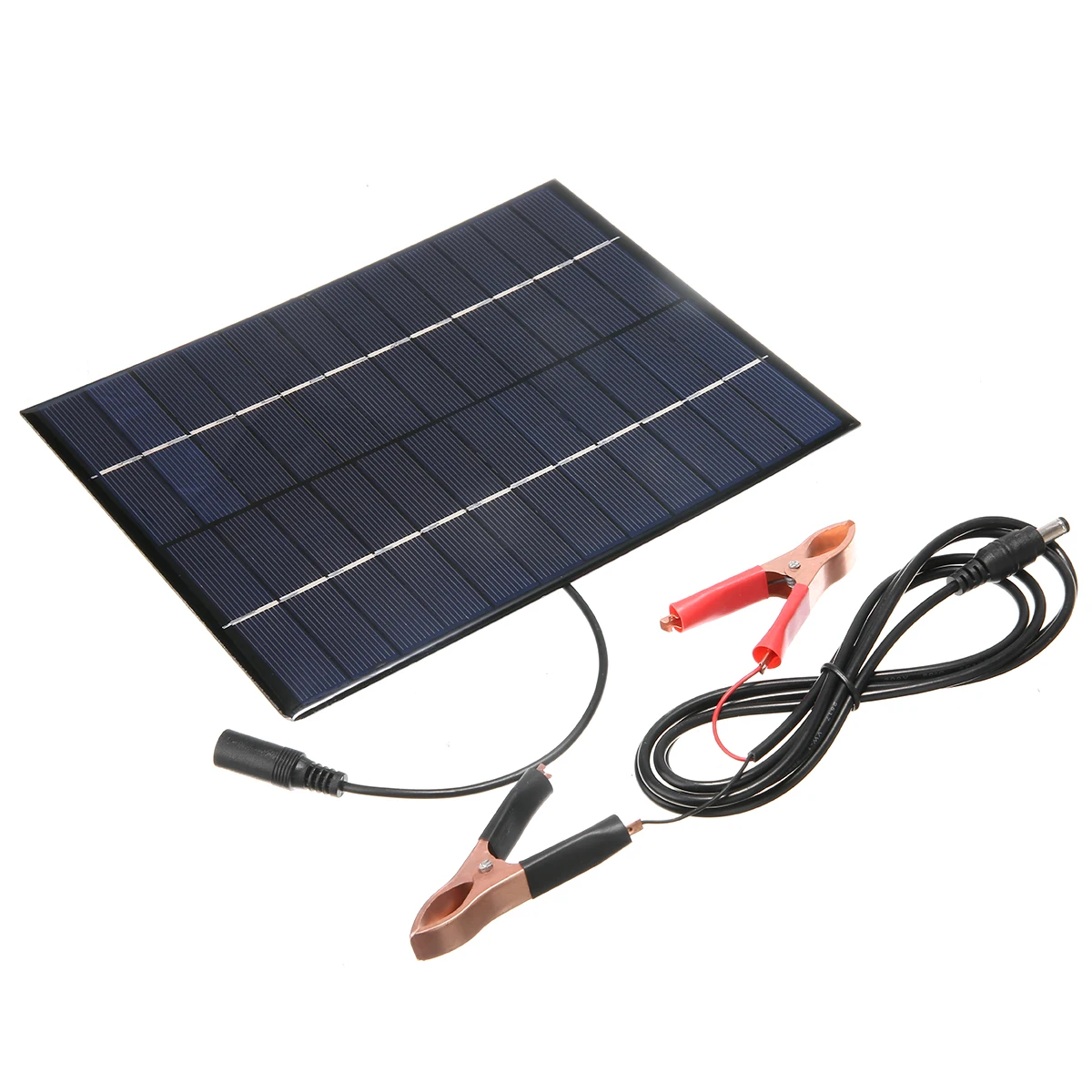 Solar Panel Power Module Battery Charger Car Boat Auto Camp Motorcycle Electrical Solar Panel 5.5W 12V