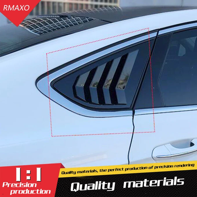 Для Ford Mondeo 2013-2018 Sedan ABS затемнения для задних дверей и окон жалюзи рама оконный
