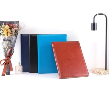 

OOTDTY A4 PU Leather Clipboard Folder Multifunction Filing Document File Meeting Holder