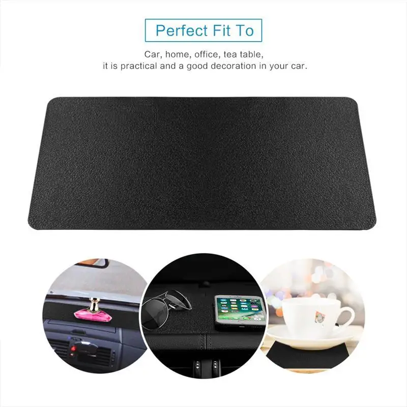 AOZBZ Multifunction Car Navigation Sunscreen Pad Car Mobile Phone Bracket Car Anti-Skid Pad Instrument Panel Storage Mat