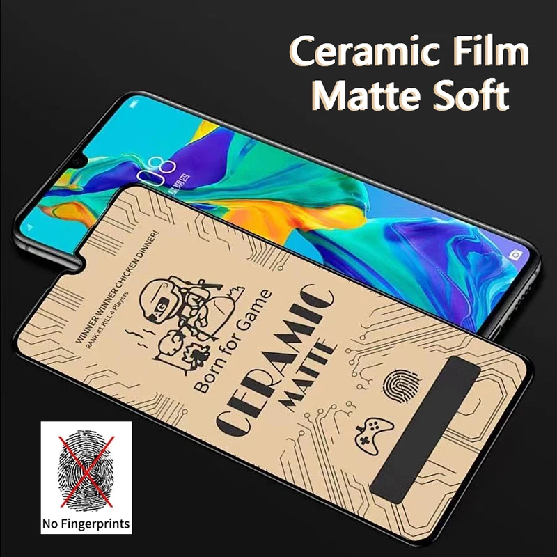 Matte 9D Ceramic Film Screen Protector For Redmi K30 K20 8A 7A 6 5A Note 8T 7 5 Pro Max Glass Black Edge Soft | Мобильные телефоны