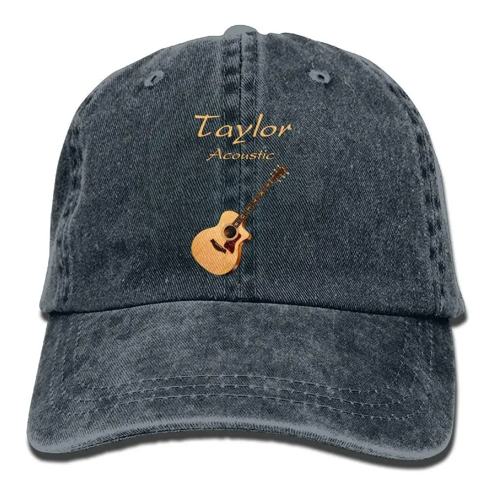 Taylor акустические гитары джинсовая шляпа регулируемые женские стрейч бейсболки