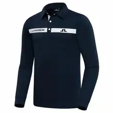 Мужские спортивные футболки для игры в гольф JL, быстросохнущая одежда для занятий спортом на открытом воздухе, футболки JL Range Play