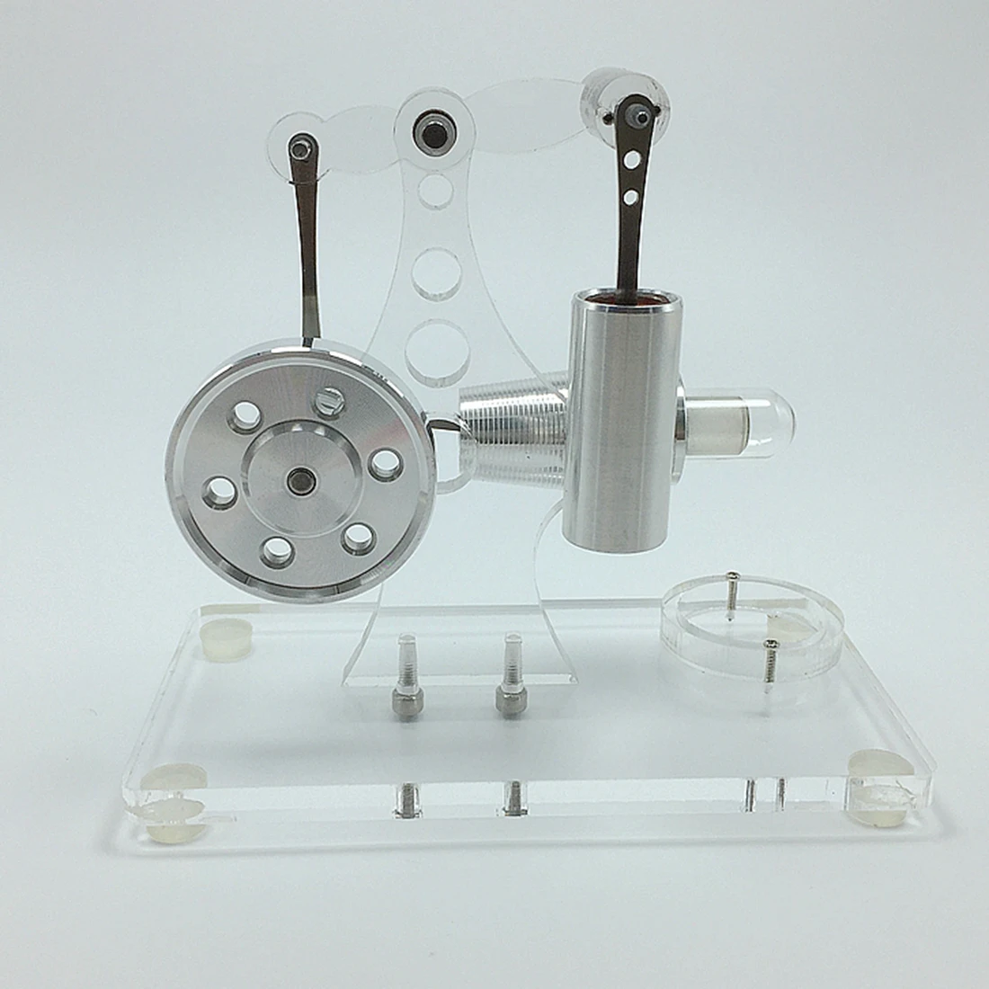 DIY Single Cylinder Stirling Engine Model Generator Micro External Combustion Engine Stem Model -Various Shaped Type