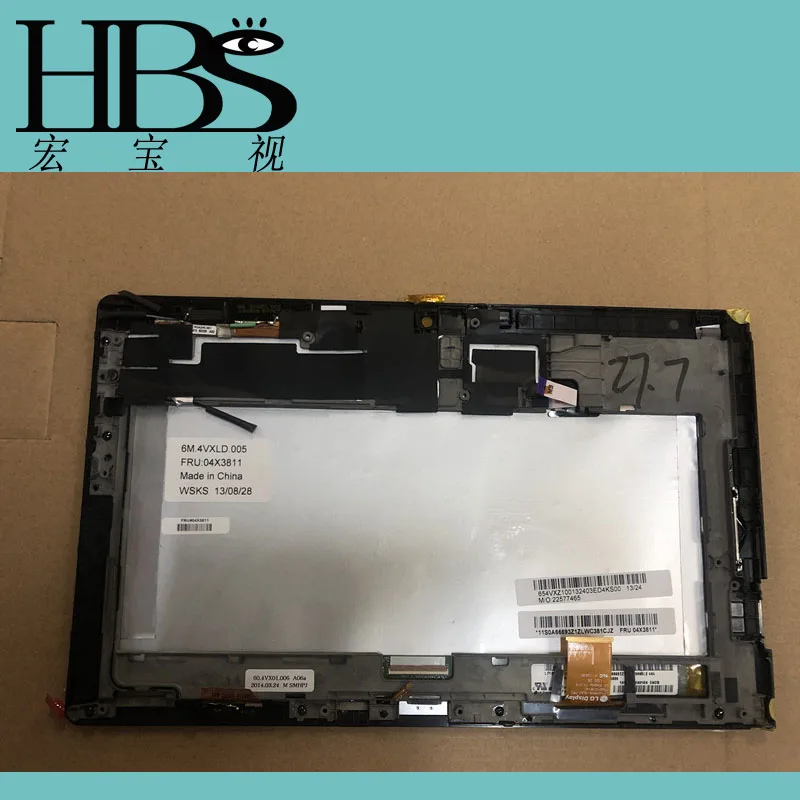Lenovo Thinkpad Tablet 2 экран+ дигитайзер FRU 04X3811 LP101WH4 SL A3