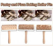 Лазерная гравировка Прочный ручной охраны окружающей среды Кухня Печать Скалка