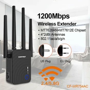 

2.4G 5G Wifi Signal Extender Wireless Signal Extension Router Repeater AP Mode Wifi Booster Amplifer