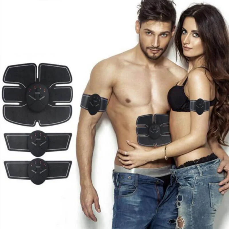 Body Plasticity Abdomen Muscle Stimulator Trainer Shape Toner ABS Toning Exercise Home Belt Less Belly Supplies