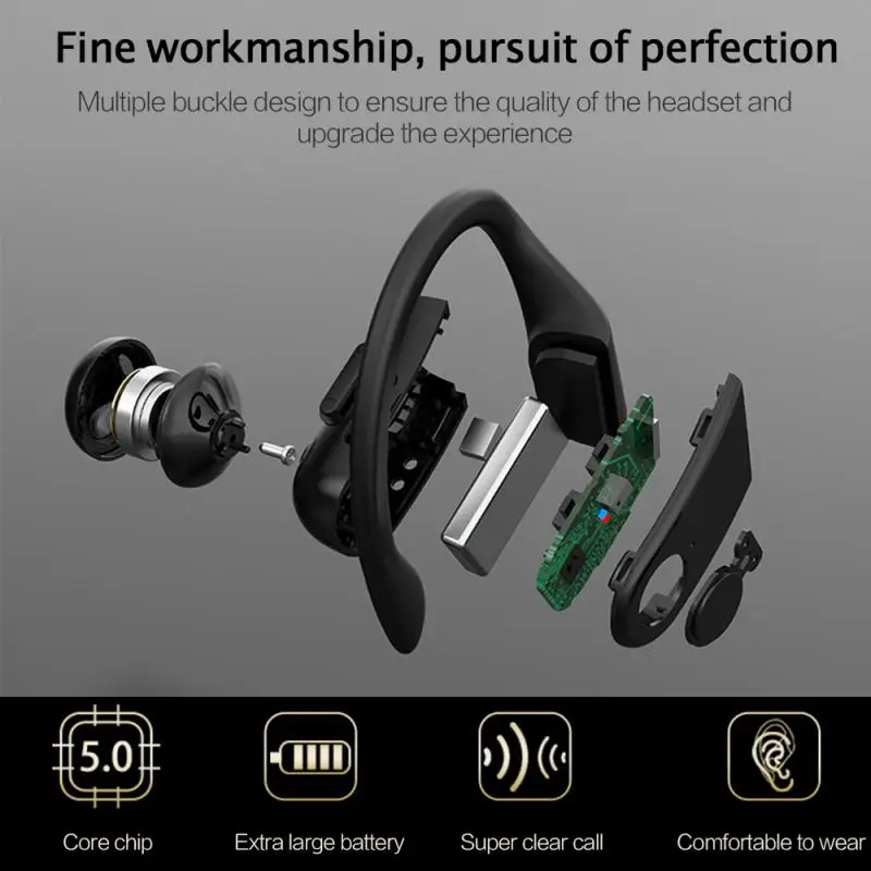 TWS B10 Новые Bluetooth наушники со светодиодным дисплеем вкладыши Спортивная гарнитура