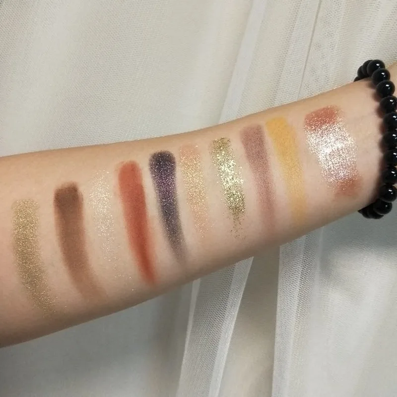 9 Color Lasting Shining Eyeshadow Pearlescent Makeup Glitter Pigment Smoky Eye Shadow Pallete Waterproof Cosmetics Eye 4