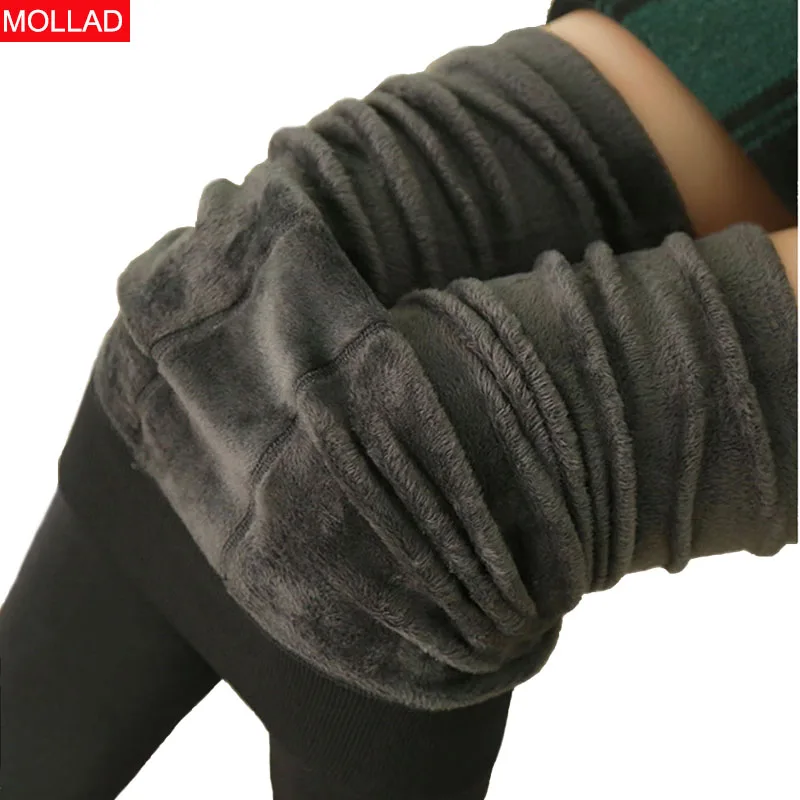 

2019 Winter Women Plus Velvet Leggings High Elastic Warm Ankle-Length Legging