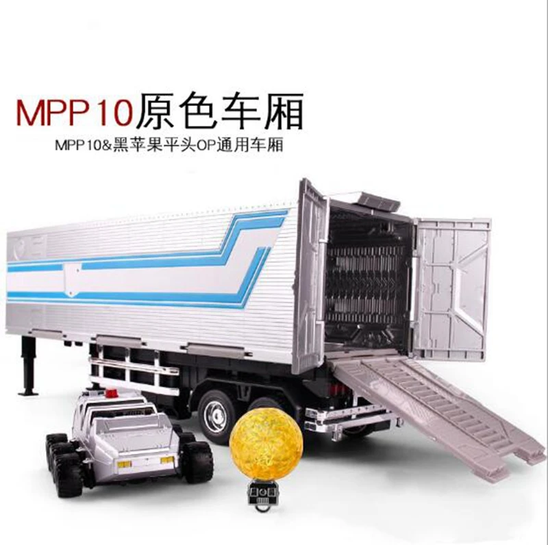 Wei jiang деформирует робот с плоской головкой Optimus темно-черный основной цвет прозрачный отсек универсальная версия фигурка