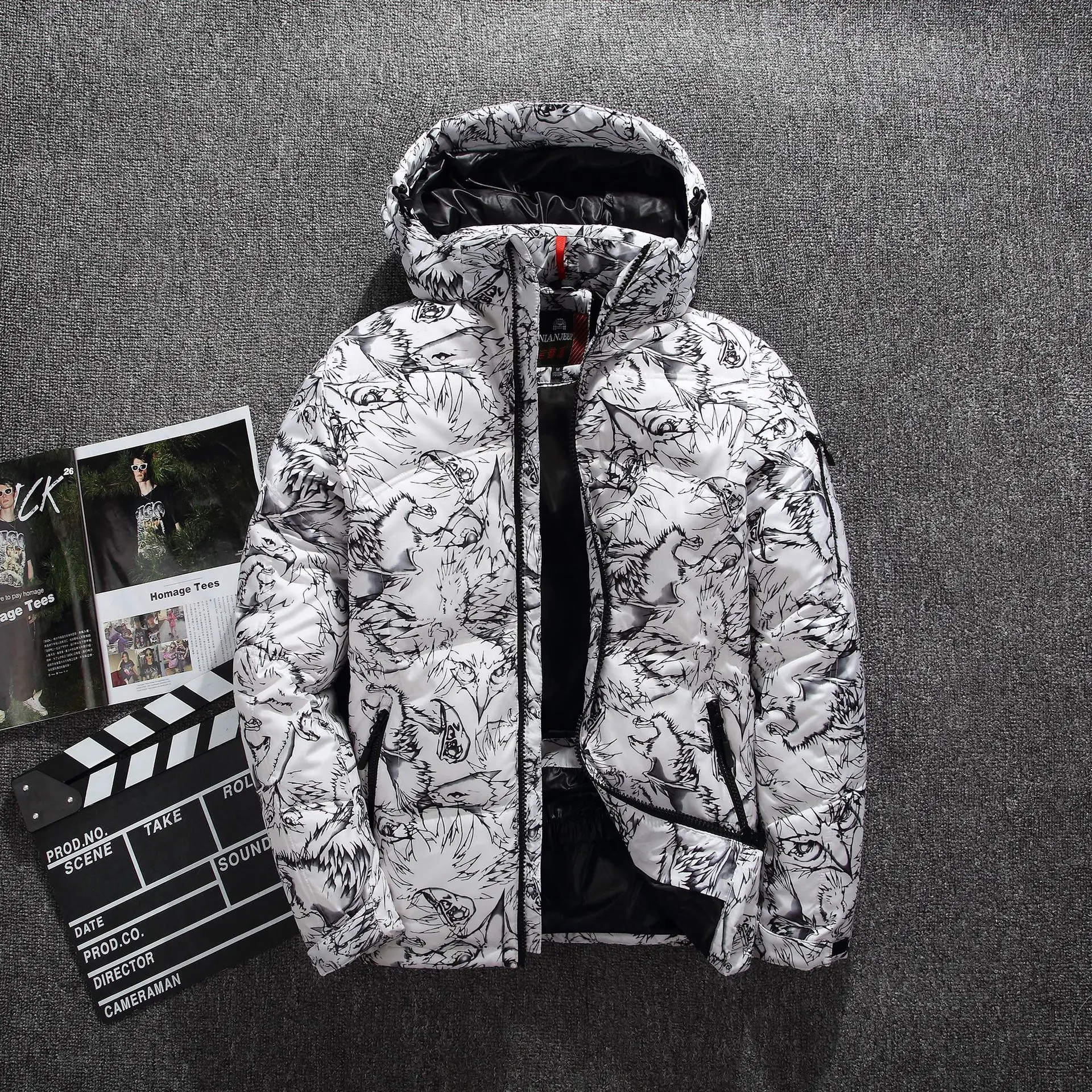 Зимняя мужская куртка-пуховик для мальчиков мужская зимняя куртка из натурального меха M L XL XXL XXXL