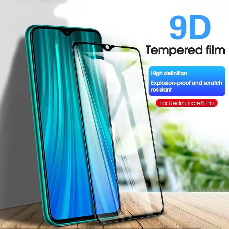 

9D Screen Protector For Xiaomi Redmi note 8 Pro 8T Tempered Glass For Xiaomi Redmi note 8T 8 Pro 8 8A Protective Glass Flim