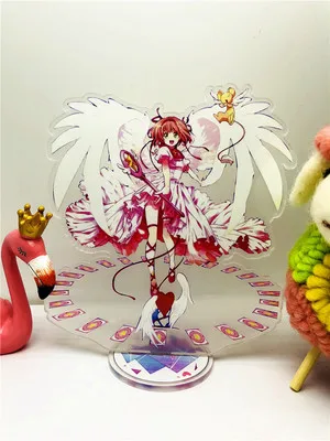 2-4 Аниме карта Captor брелок Kinomoto Sakura Li Syaoran милый забавный мультфильм акриловый брелок модная новинка персонализированные ювелирные изделия - Цвет: 2-4