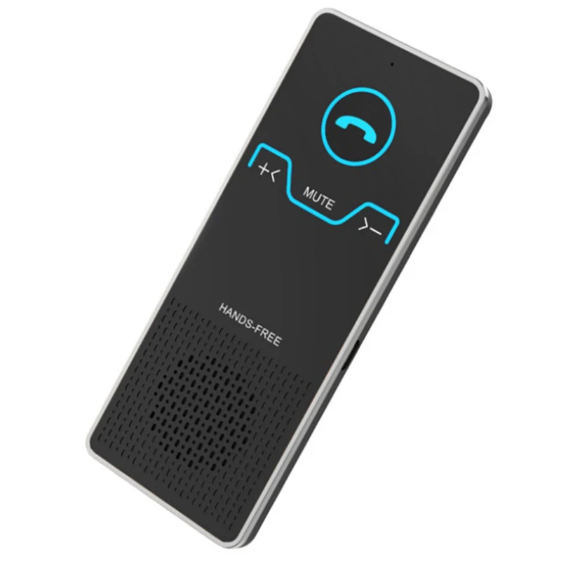 Беспроводной громкой связи Bluetooth автомобильный комплект элегантный Hands Free передатчик для вызова автомобильный спикерфон с автомобильным зарядным устройством
