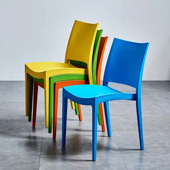 

Modern Stylish Plastic Chairs Dining Chairs for Dining Rooms Restaurant Furniture Living Room Bedroom Kitchen Cafe Dining Chairs