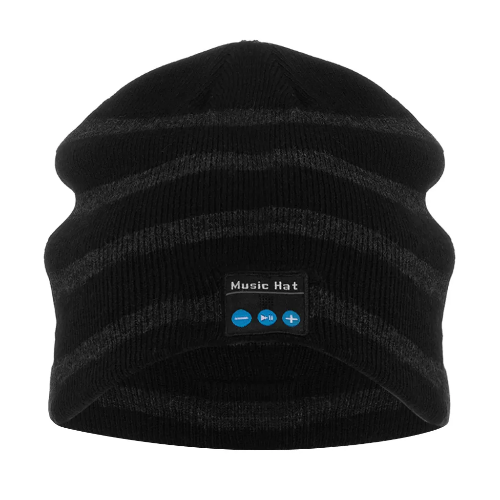 

Bluetooth Beanie Hat Music Knit Hat Cap with Speakerphone Stereo Headphone Wireless Headphones Blutooth Earphone Headset