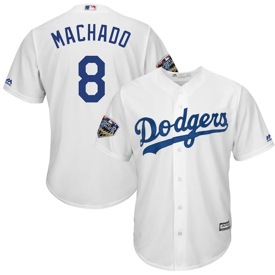 Мужчины Джерси#8 Manny 27 Matt Kemp 74 Jansen 13 Max Muncy 66 Yasiel Puig World