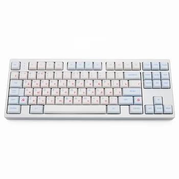 

kprepublic Russian pixel root Russia Cyan Magenta font language xda profile Dye Sub Keycap PBT for gh60 xd60 xd84 tada68 87 104