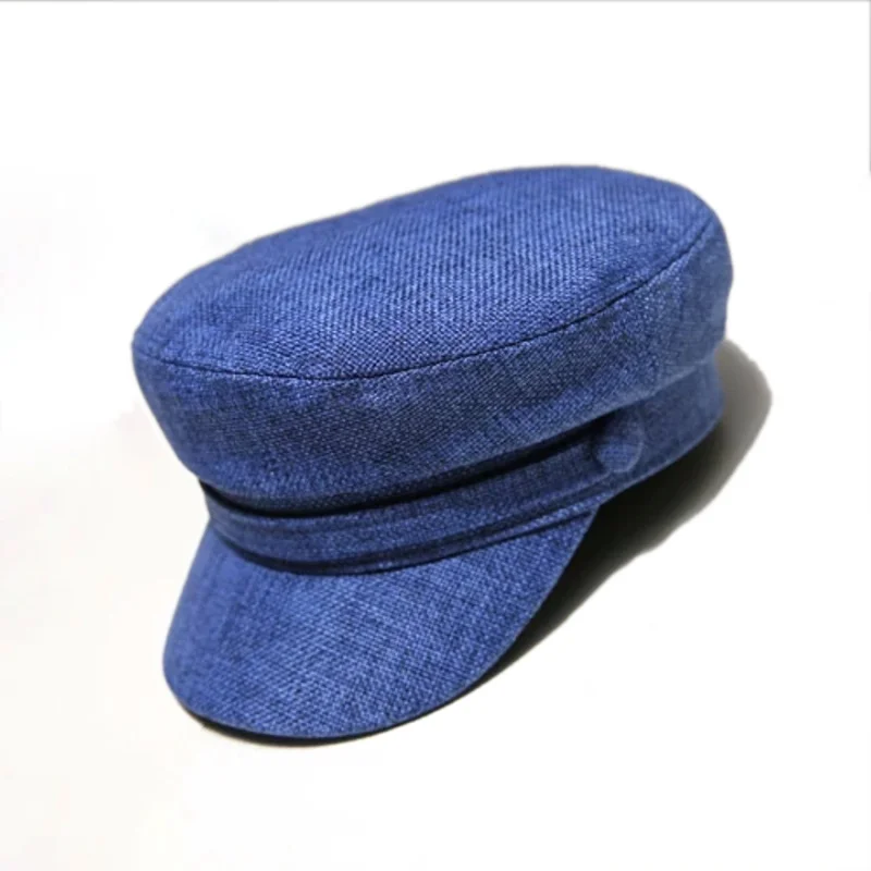 Women Hats Military Hat Fashion Beret Hats Women Octagonal Flat Cap Cotton Navy Hats Women Stylish Artist Painter Newsboy Army Cap