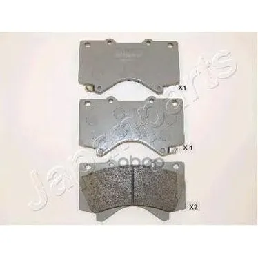 Колодки Тормозные Toyota Land Cruiser J200 4.5d/4.7 07-/Lexus Lx570 08- Передние Japanparts Pa272af Japanparts арт. PA272AF
