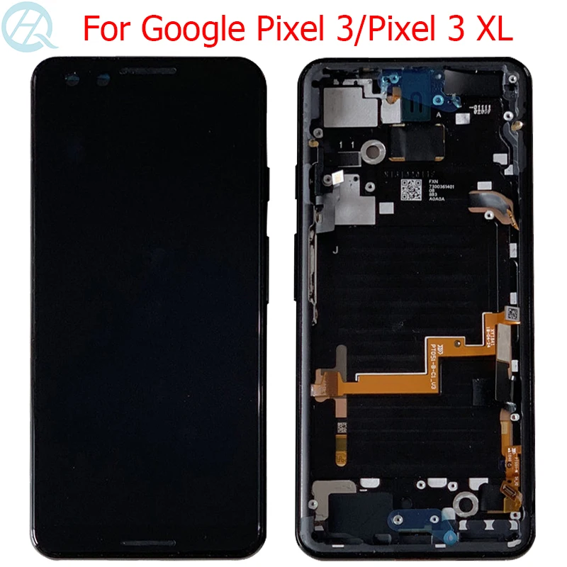 Оригинальный Pixel 3 LCD для Google 3XL дисплей с рамкой экран HTC сенсорный стеклянная панель|Экраны мобильных