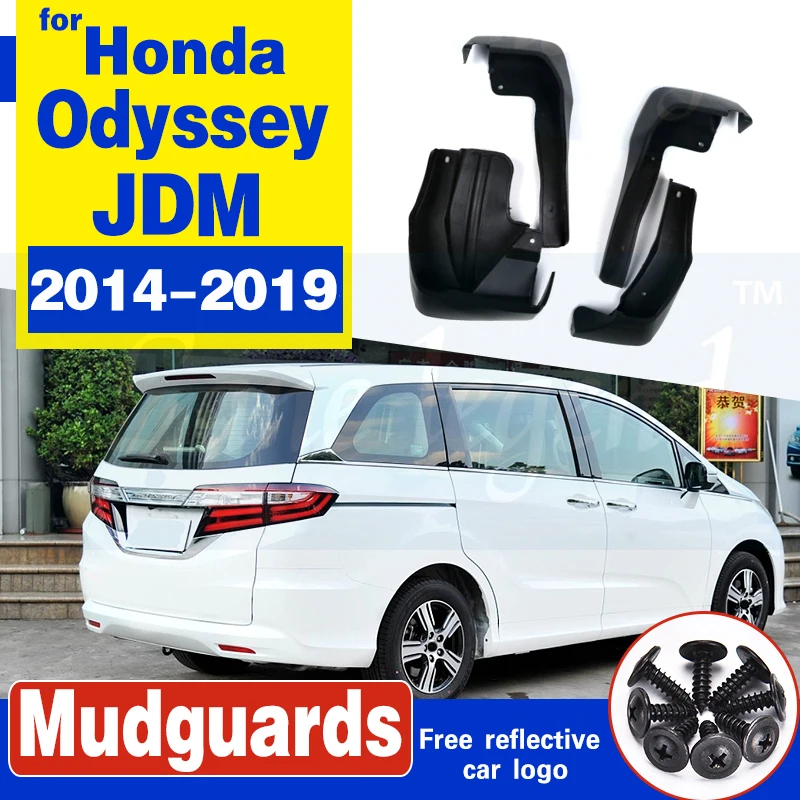 

Набор литых брызговиков для Honda Odyssey JDM 2014-2019 2016 2017 2018 Брызговики Передняя и задняя брызговики