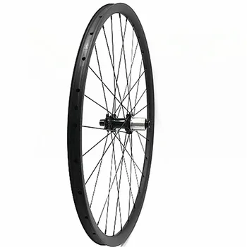 

carbon disc mtb wheel 27.5er bicycle wheels 30x24mm Asymmetry powerway M32 mtb bicycle rear wheel 142*12mm 650b 3k twill